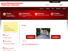Tablet Screenshot of christiana-tgv.ro